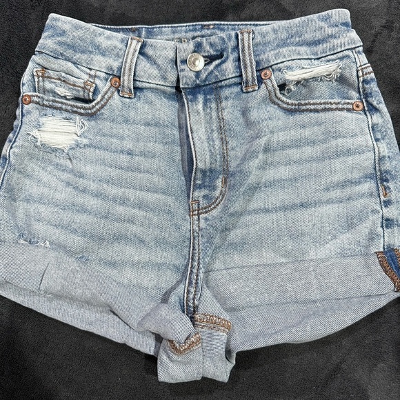 American Eagle Outfitters Pants - American Eagle Distressed Denim Shorts